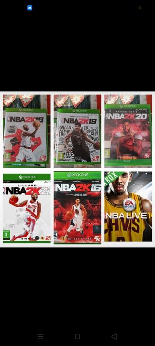 Xbox One lotto giochi pallacanestro Nba 