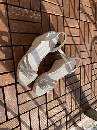 Sandalias de novia