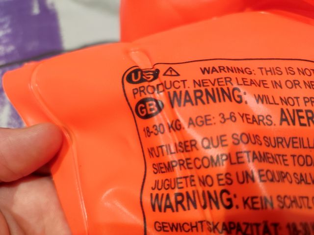 Chaleco salvavidas nin@