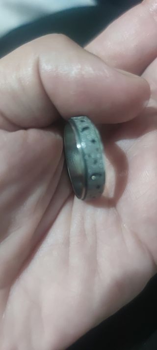 Anillo giratorio de acero....antiestres