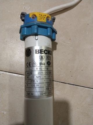 BECKER Motor persiana R15/17M 15Nm