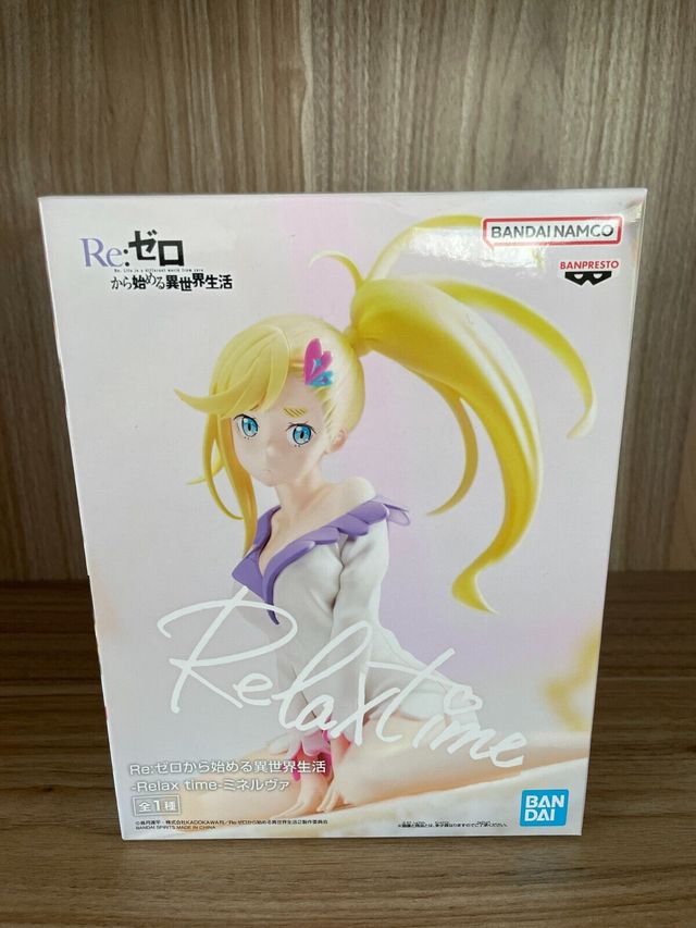 Statua Re Zero Banpresto Minerva Relax Time