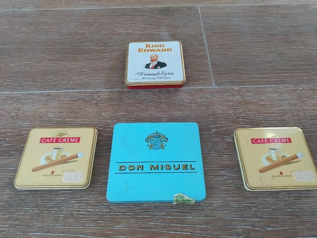 Colección cajas puritos antiguas 