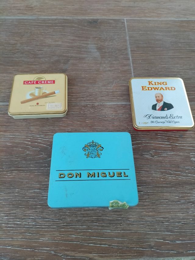 Colección cajas puritos antiguas 