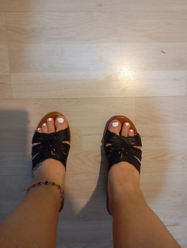 Sandalias cuña