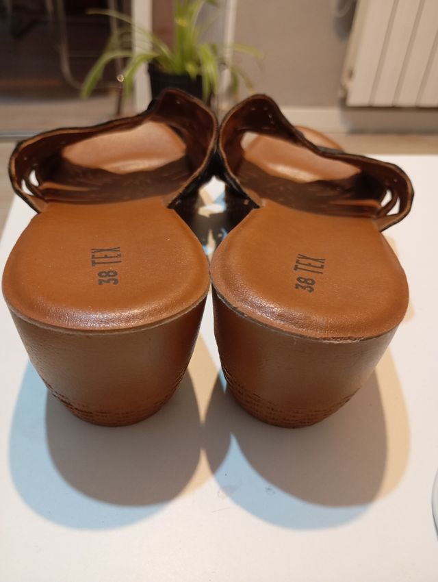Sandalias cuña