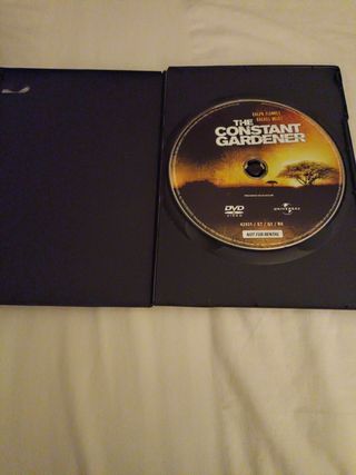 DVD película "El jardinero fiel"