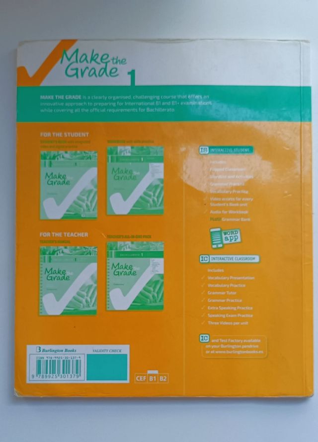 Libro inglés 1ro Bach workbook