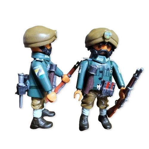 Playmobil custom Waffens Indias