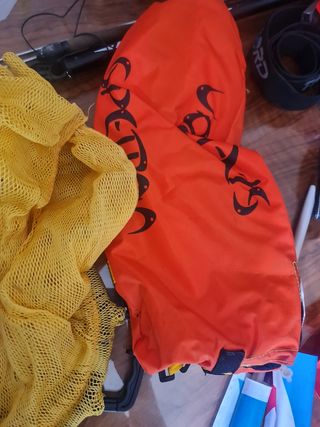 Equipo de pesca submarina. Buceo.