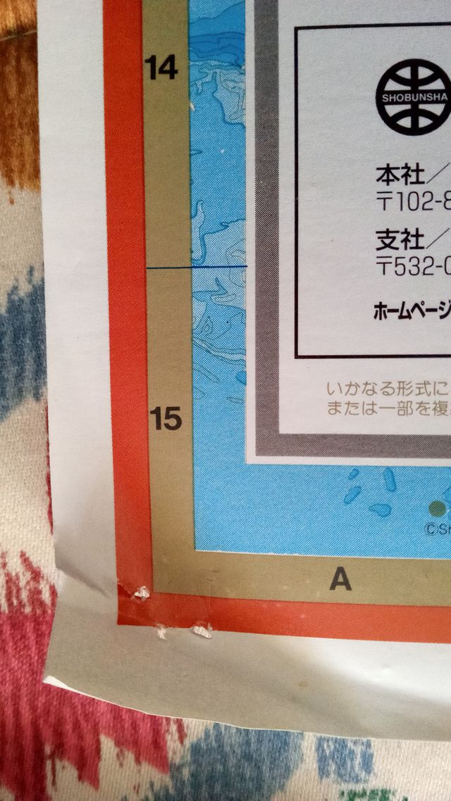 Mapa Mundi del mundo Japonés