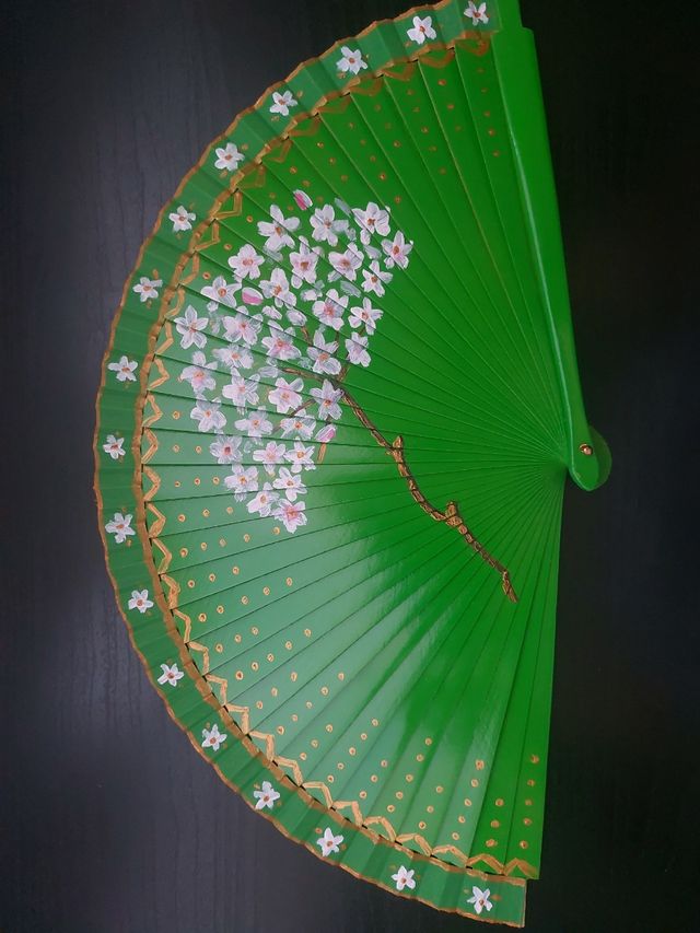 ABANICOS PINTADOS A MANO  Se realizan bajo pedido