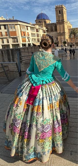 vestido fallera 