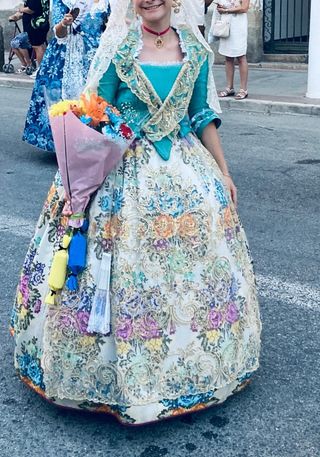vestido fallera 