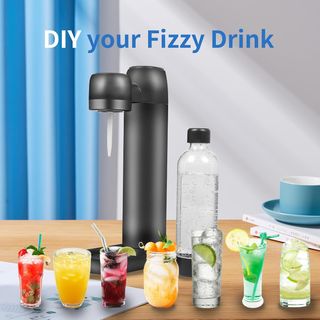 Gasificadora con botella y bombona CO2