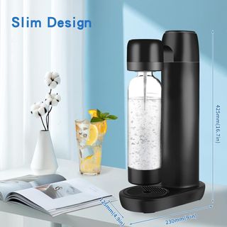 Gasificadora con botella y bombona CO2