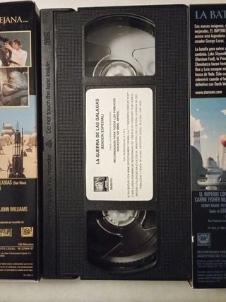 Edición especial Star Wars VHS