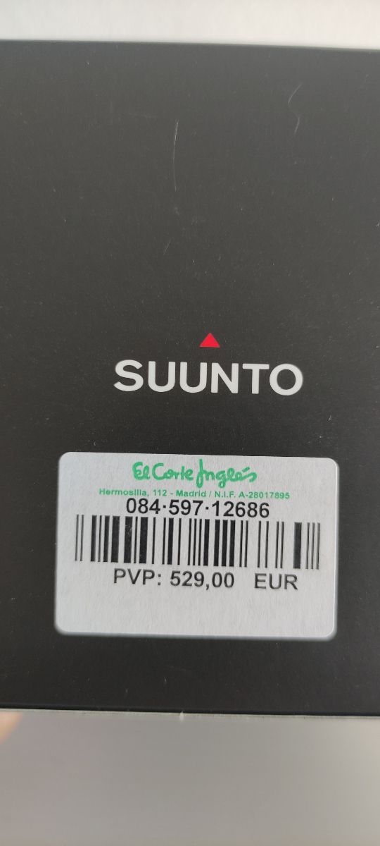 Suunto 9 Baro Gen 1 Zafiro