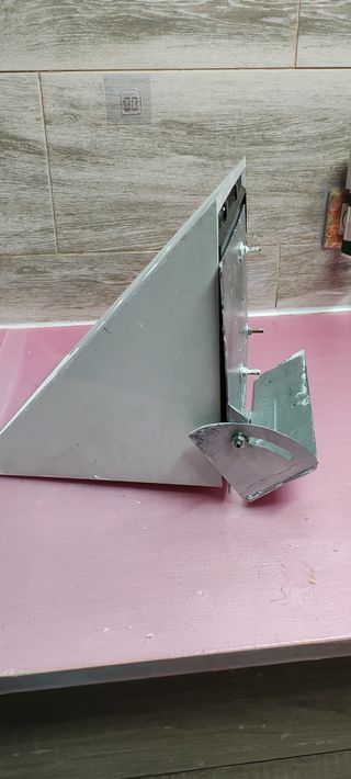 Soporte abatible sujeción