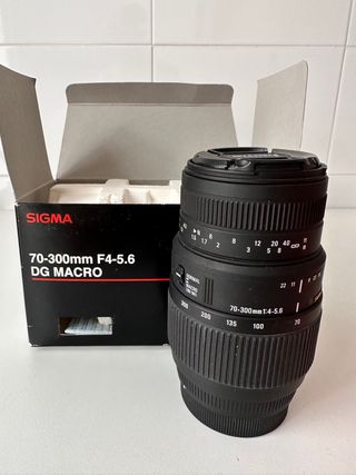Objetivo Sigma 70300 mm