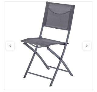 Mesa y sillas plegable de jardín para 4 personas