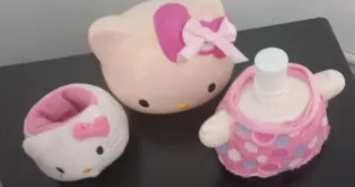 Peluche venturelli titti hello kitty