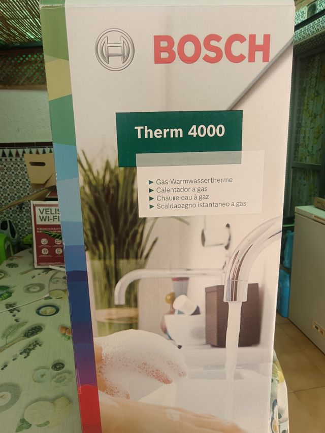 Termo de gas therm 4200 Bosch