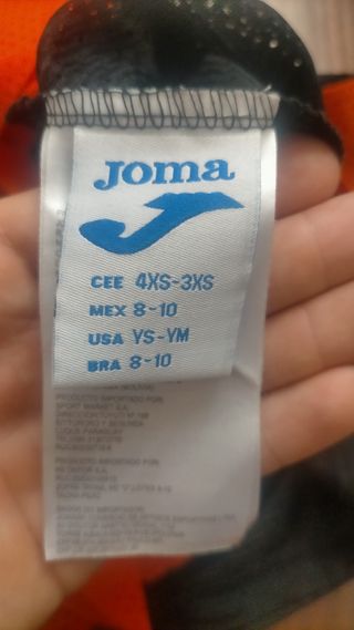 Peto reversible naranja/negro 