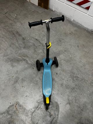 Patinete azul niño decathlon