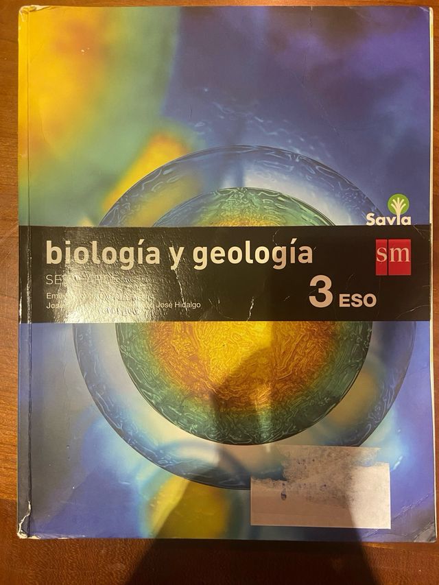 LIBRO BIOLOGÍA Y GEOLOGÍA 3°ESO SM