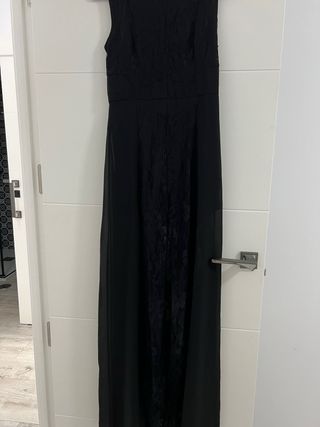 Vestido largo negro