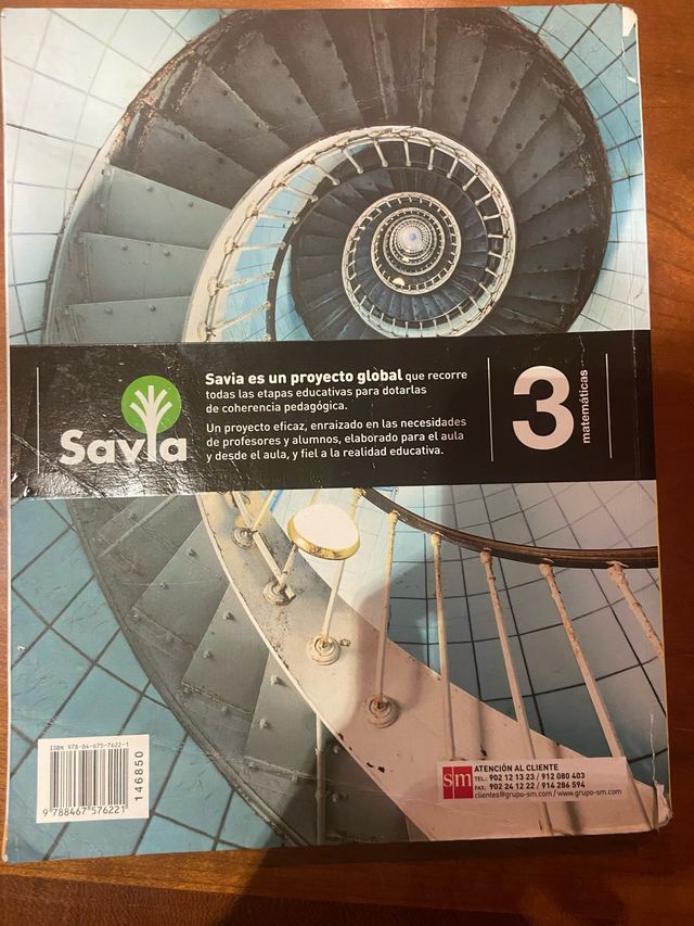 LIBRO MATEMÁTICAS (ACADÉMICAS) 3°ESO SM
