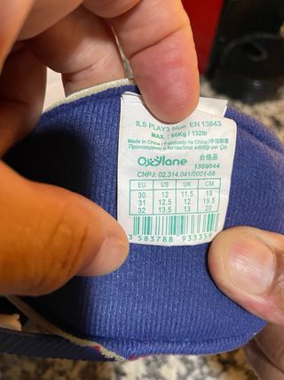 Patines en linea Oxelo