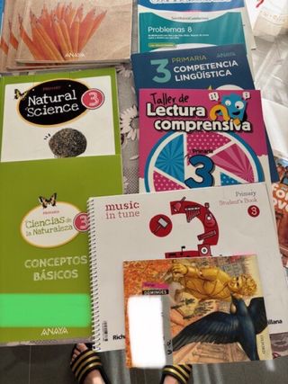 Libros texto 3 primaria ( greenwich school)