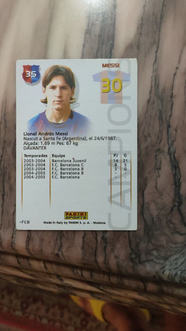 Messi 2004
