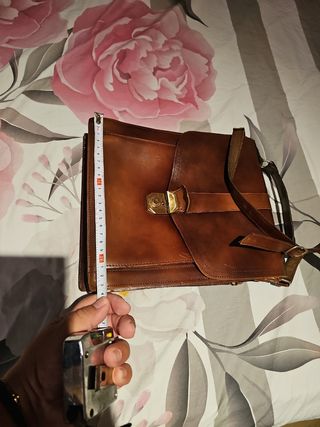 Bolso de cuero auténtico 