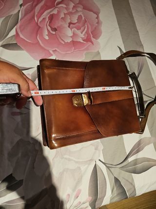 Bolso de cuero auténtico 