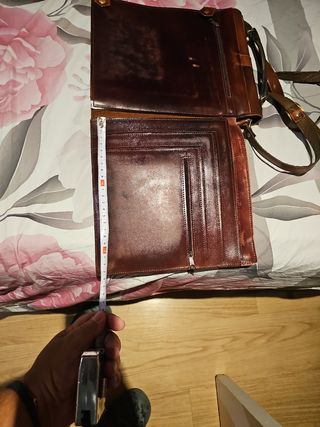 Bolso de cuero auténtico 