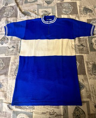 Maglia da ciclismo Vintage in misto lana, Imas