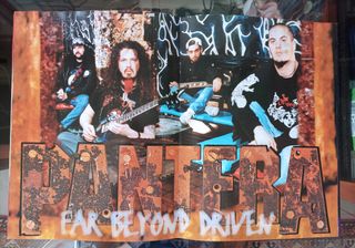 PANTERA libro de gira de 1994 Far Beyond Driven