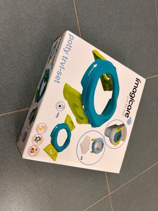 Adaptador inodoro para peques.