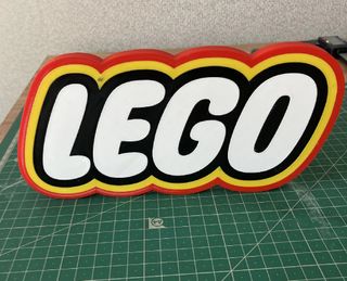 Logo letrero lego