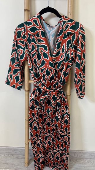 Vestido Camisero Estampado