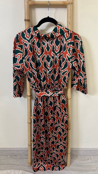 Vestido Camisero Estampado