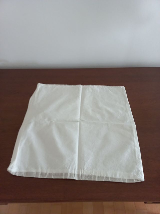 Copricuscino cotone 100% 40x40