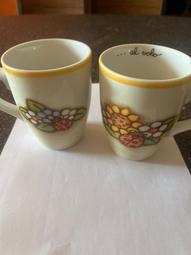 due tazze per colazione thun