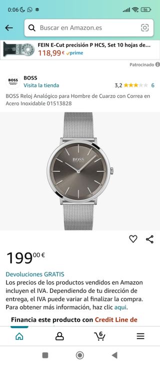 Reloj Hugo boss