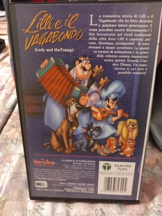 VHS vintage Lilli e il vagabondo 
