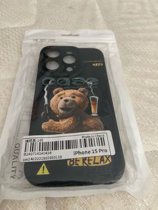 Phone 15 pro funda de movil