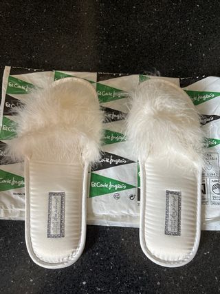 Zapatillas novia blancas nuevas talla 38/39